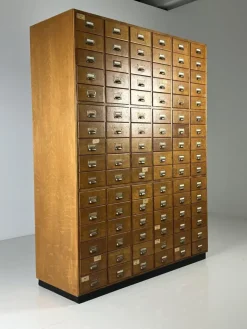 Pamono Large Vintage Pharmacy Chest of Drawers, 1960s Hot