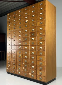 Pamono Large Vintage Pharmacy Chest of Drawers, 1960s Hot