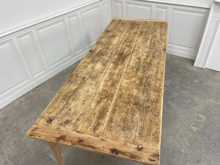 Pamono Large Vintage Pine Table, 1940s Outlet