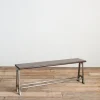 Pamono Large Vintage School Locker Room Storage Bench, 1950s Online