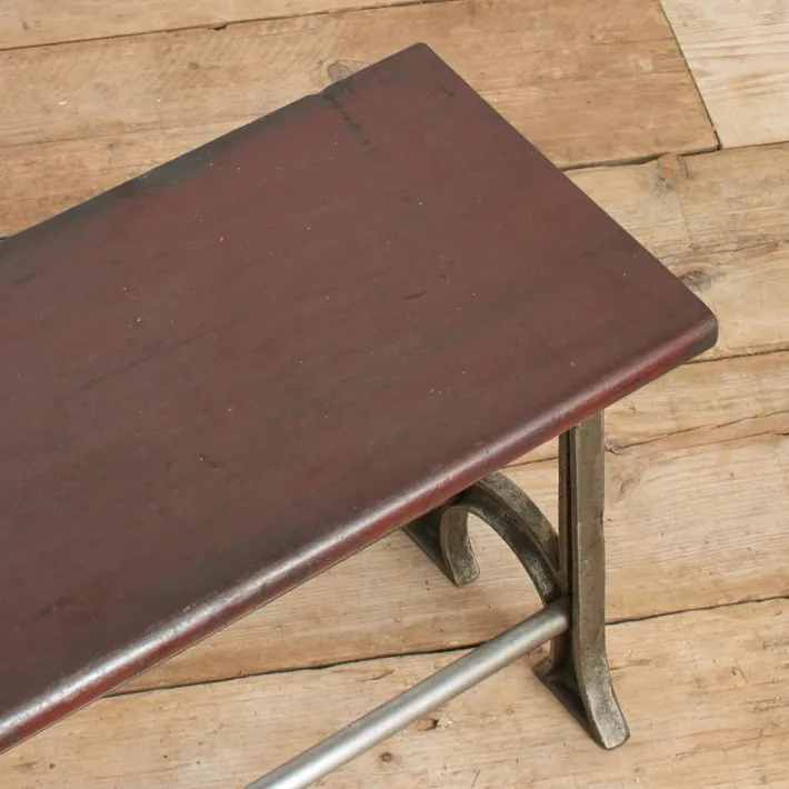 Pamono Large Vintage School Locker Room Storage Bench, 1950s Online