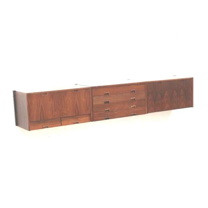 Pamono Large Vintage Wall Sideboard System, 1960s Best