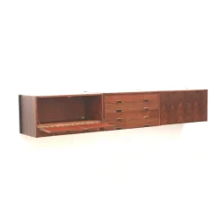 Pamono Large Vintage Wall Sideboard System, 1960s Best