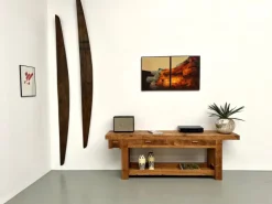 Pamono Large Vintage Workbench in Oak, 1970s New