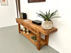 Pamono Large Vintage Workbench in Oak, 1970s New