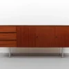Pamono Large Walnut Sideboard, 1960s New