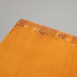 Pamono Large Wood Bench by Charlotte Perriand for Les Arcs, 1960s Clearance