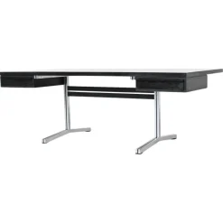 Pamono Large Writing Desk in Black by Theo Tempelman for AP Originals, Netherlands, 1960s Sale