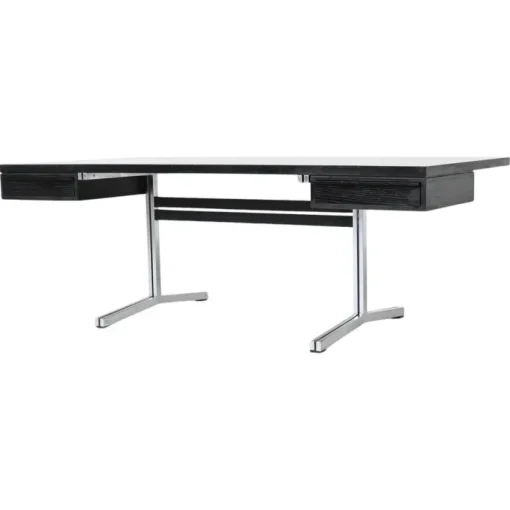Pamono Large Writing Desk in Black by Theo Tempelman for AP Originals, Netherlands, 1960s Sale