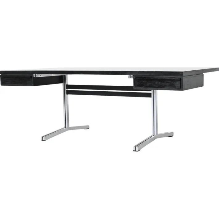 Pamono Large Writing Desk in Black by Theo Tempelman for AP Originals, Netherlands, 1960s Sale