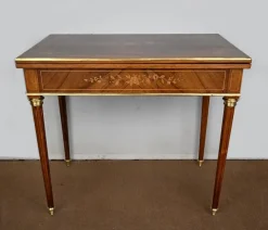 Pamono Late 19th Century Game Table in Louis XVI Style Best