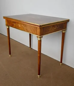Pamono Late 19th Century Game Table in Louis XVI Style Best