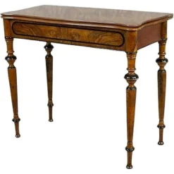 Pamono Late 19th Century Game Table with Hidden Drawer, 1890s Best