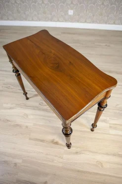 Pamono Late 19th Century Game Table with Hidden Drawer, 1890s Best