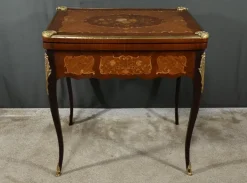 Pamono Late 19th Century Louis XV Mahogany Games Table New