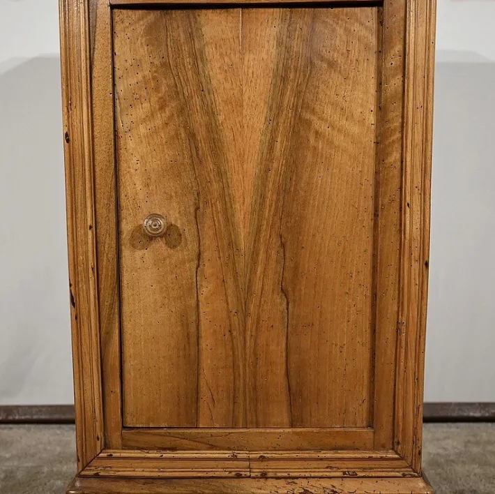 Pamono Late 19th Century Walnut Bedside Cabinet