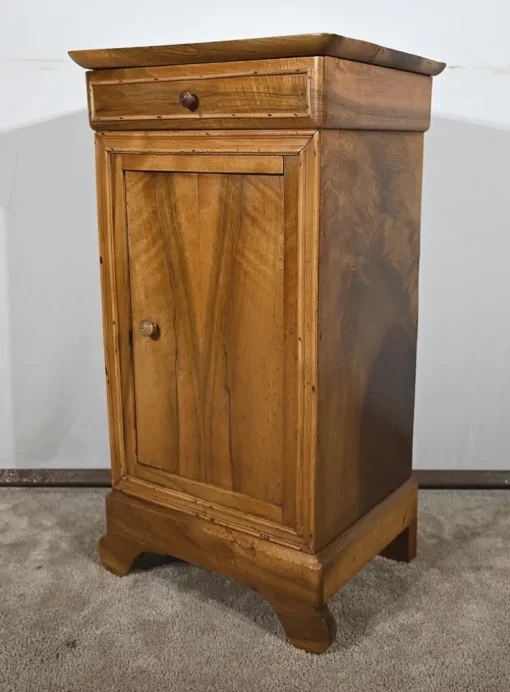 Pamono Late 19th Century Walnut Bedside Cabinet