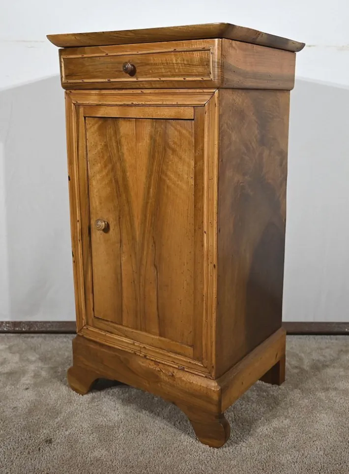 Pamono Late 19th Century Walnut Bedside Cabinet