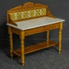 Pamono Late Victorian Pine Washstand with Marble Top Discount