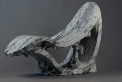 Pamono Lay Down Chaise Lounge in Pele De Tigre Marble by Manta Outlet