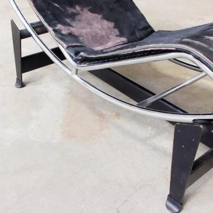 Pamono LC 4 Chaise Longue by Le Corbusier for Cassina, 1960s Online