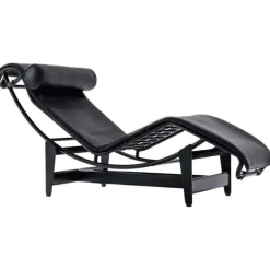 Pamono LC4 Black Chaise Lounge by Le Corbusier for Cassina Outlet