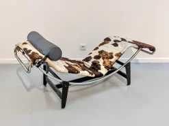 Pamono LC4 Chaise Longue by Le Corbusier and Charlotte Perriand for Wohnbedarf edition, 1952 New
