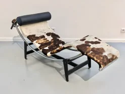 Pamono LC4 Chaise Longue by Le Corbusier and Charlotte Perriand for Wohnbedarf edition, 1952 New