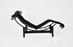 Pamono LC4 Chaise Lounge by Le Corbusier for Cassina, 1984 Hot