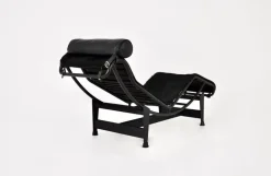 Pamono LC4 Chaise Lounge by Le Corbusier for Cassina, 1984 Hot