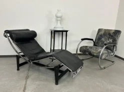 Pamono LC4 Chaise Lounge by Le Corbusier for Casina, 1980s Hot
