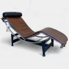 Pamono LC4 Chaise Lounge in Brown Leather by Le Corbusier for Cassina, 1980s Discount