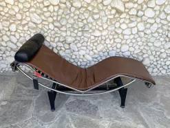 Pamono LC4 Chaise Lounge in Brown Leather by Le Corbusier for Cassina, 1980s Discount