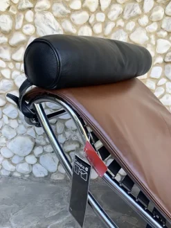 Pamono LC4 Chaise Lounge in Brown Leather by Le Corbusier for Cassina, 1980s Discount