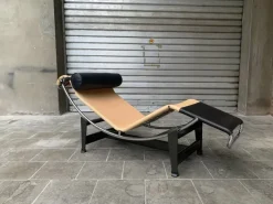 Pamono LC4 Louis Vuitton Limited Edition Lounge Chair by Charlotte Perriand, Le Corbusier and Pierre Jeanneret fo Cassina, 2014
