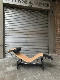 Pamono LC4 Louis Vuitton Limited Edition Lounge Chair by Charlotte Perriand, Le Corbusier and Pierre Jeanneret fo Cassina, 2014