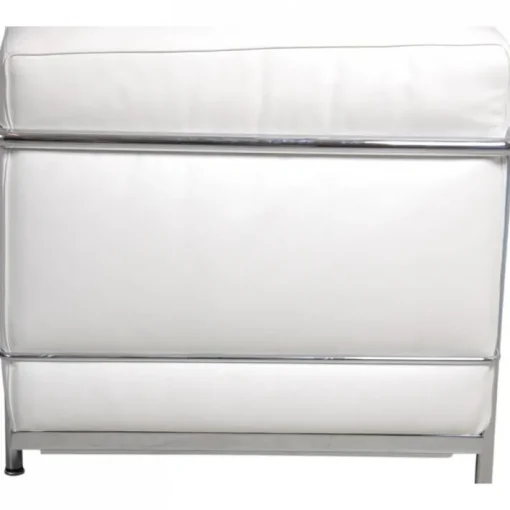 Pamono LC2 2-Seater Sofa in White Leather by Le Corbusier Outlet