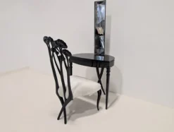 Pamono Le Jardin & Statuesque Vanity Desk & Chair by Christopher Guy Clearance
