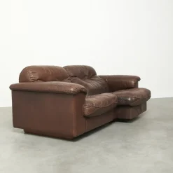 Pamono Leather Adjustable Ds101 2-Seater Sofa from de Sede, 1970s Outlet