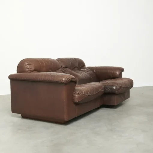 Pamono Leather Adjustable Ds101 2-Seater Sofa from de Sede, 1970s Outlet