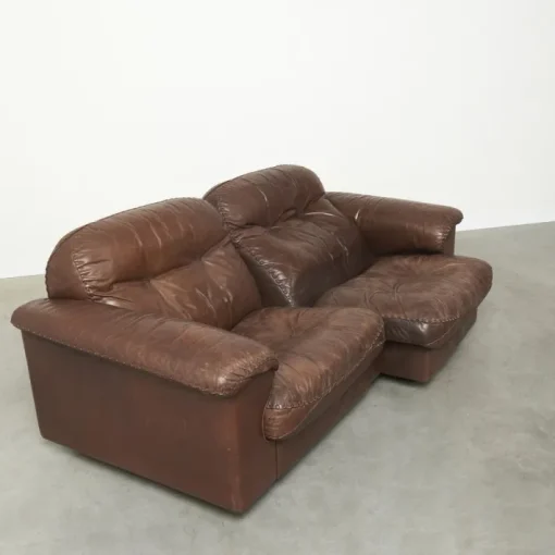 Pamono Leather Adjustable Ds101 2-Seater Sofa from de Sede, 1970s Outlet