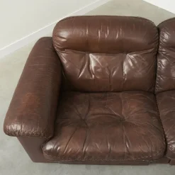 Pamono Leather Adjustable Ds101 2-Seater Sofa from de Sede, 1970s Outlet