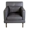 Pamono Leather Amber Chair by Amberg for Brühl