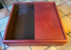 Pamono Leather Coffee Table from De Sede Outlet
