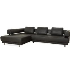 Pamono Leather Corner Sofa by Ewald Schillig Clearance
