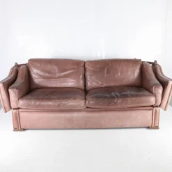 Pamono Leather Knole Sofa, 1970s New