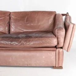 Pamono Leather Knole Sofa, 1970s New