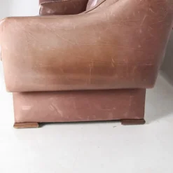 Pamono Leather Knole Sofa, 1970s New