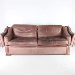 Pamono Leather Knole Sofa, 1970s New