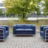 Pamono Leather Onda Sofa & 2 Armchairs by De Pas, D'Urbino & Lomazzi for Zanotta, Set of 3 Clearance